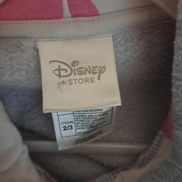 Disney Store Minnie Mouse Hoodie – Toddler 2/3T - Picture 3 of 4
